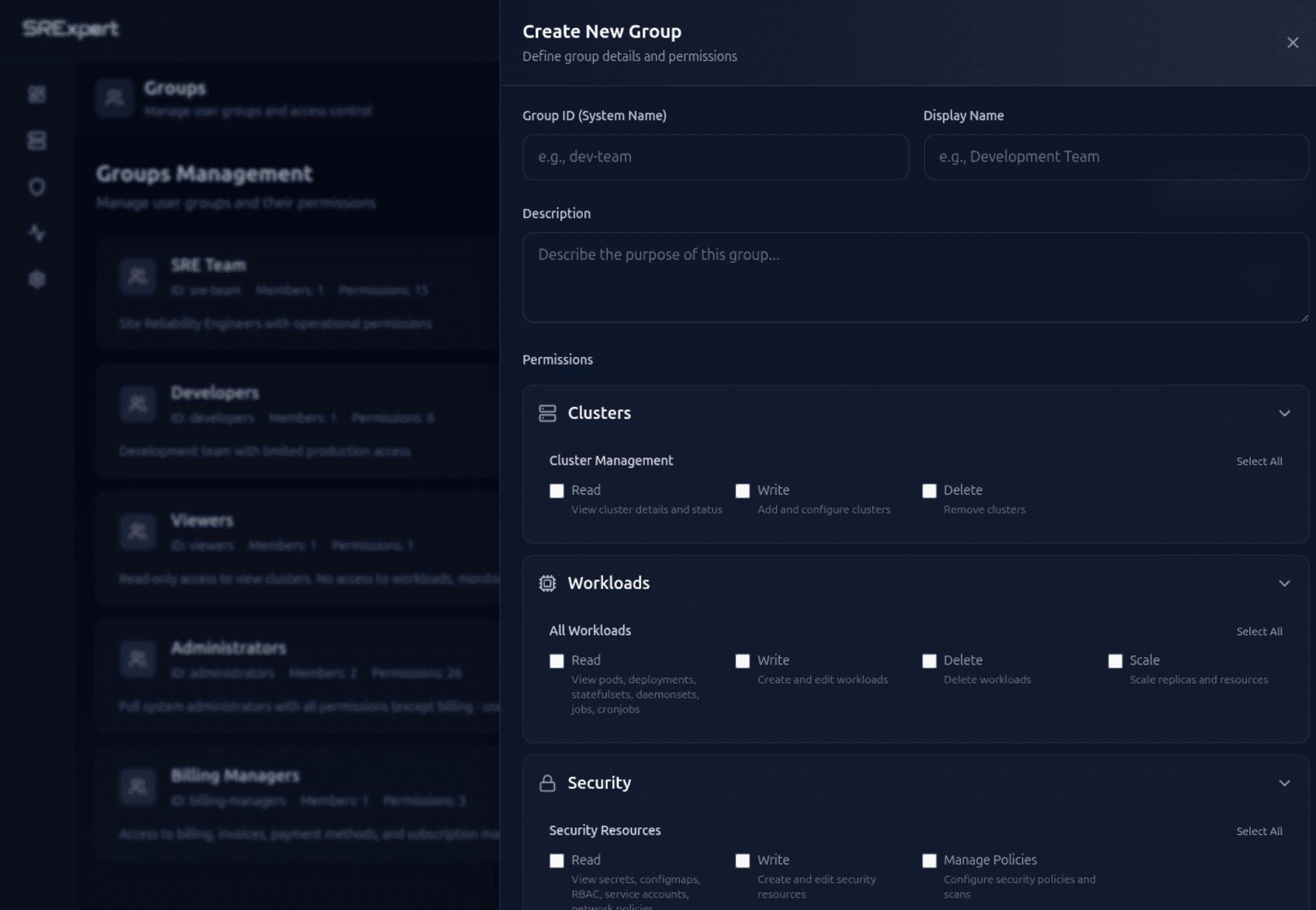 Creating Users and Groups