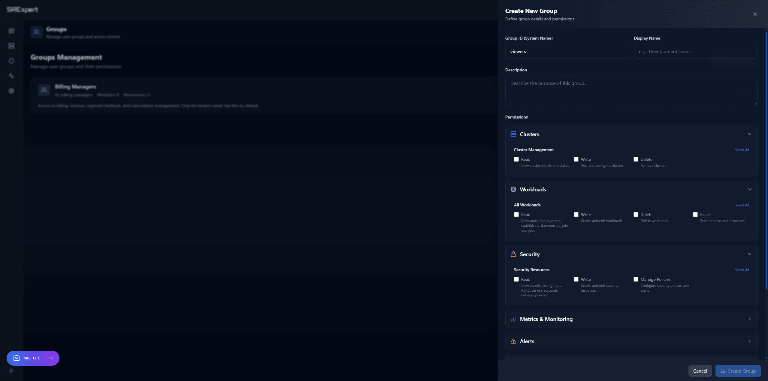 Creating Users and Groups