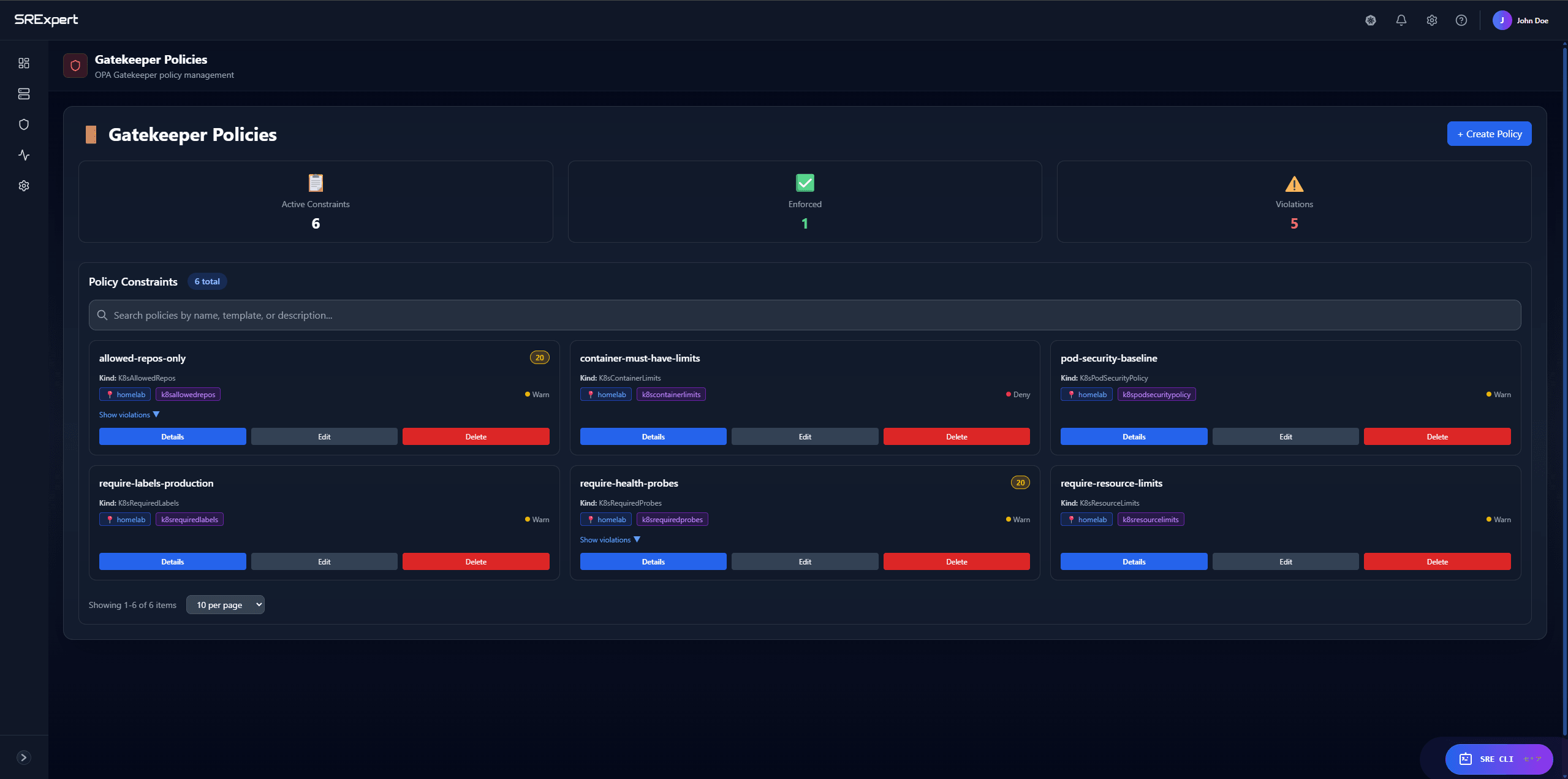 Security Dashboard